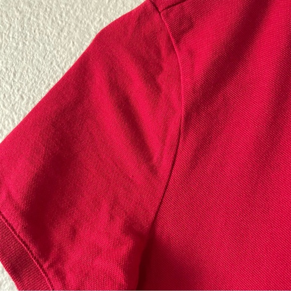 Tommy Hilfiger Collared Polo Dress Women’s XS Red T Shirt Dress Cotton Mini - Picture 8 of 15